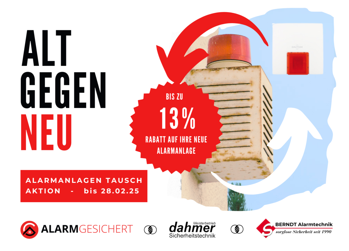alarmanlagen aktion 2025